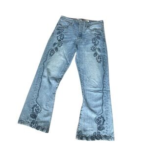 Anthropologie Embroidered Women's Jeans